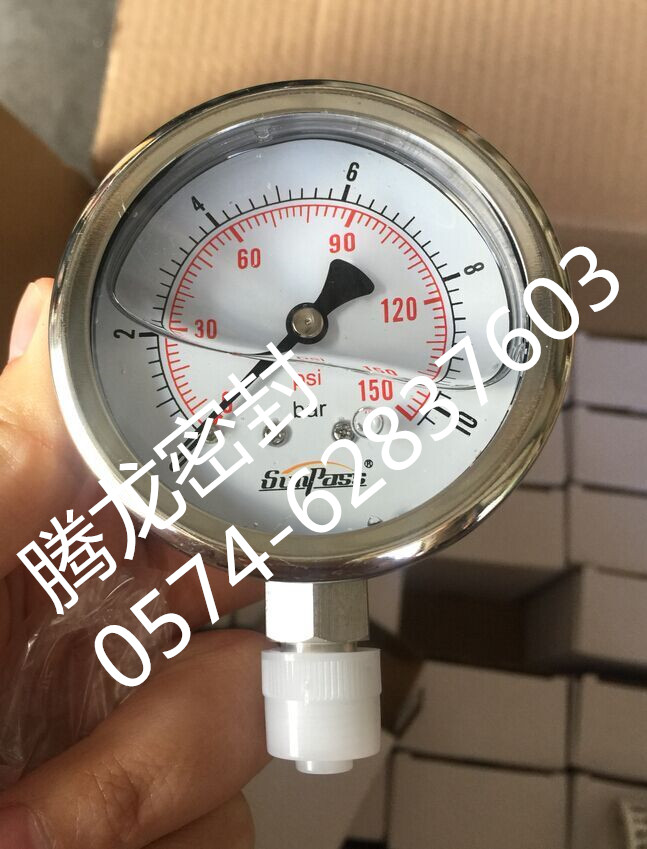 腾龙密封温度计100个+压力表100个出运信息