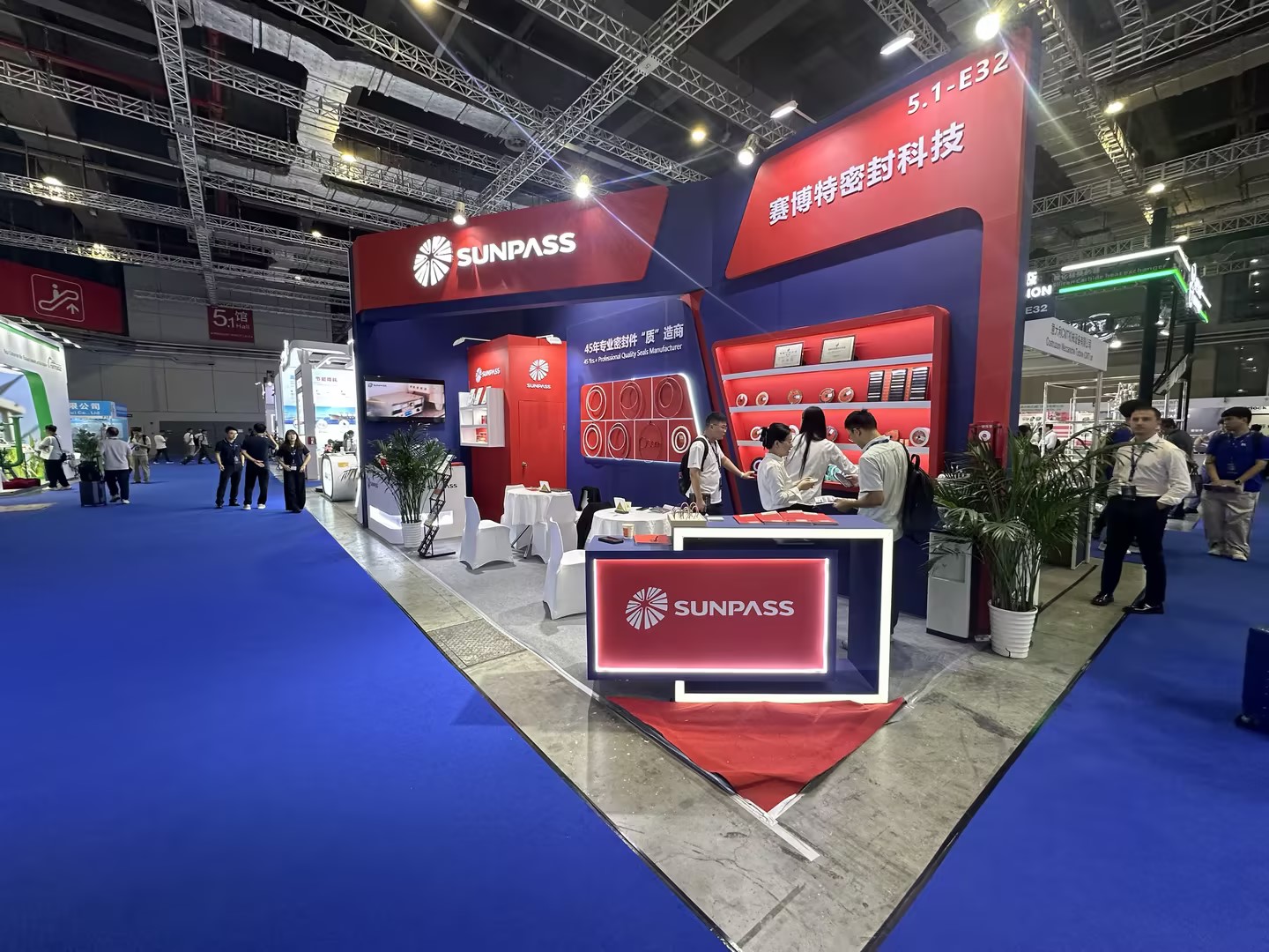 SUNPASS赛博特精彩亮相阿赫玛亚洲展，展会圆满成功，收获丰硕成果